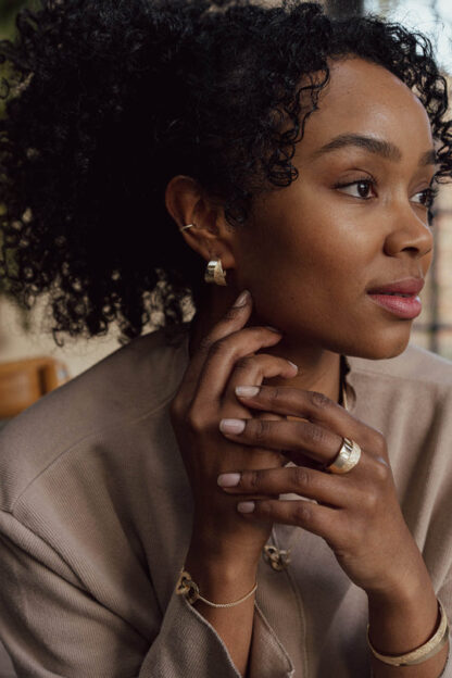 Tutti & Co Reflect Ring Gold (RN338G) - Image 3