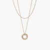 Tutti & Co Reef Necklace Gold (NE693G) - Image 2