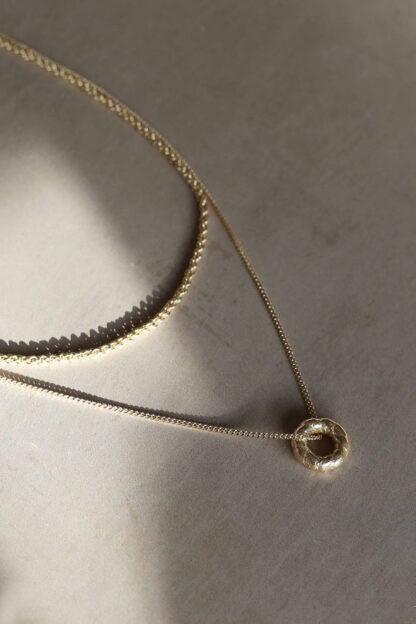 Tutti & Co Reef Necklace Gold (NE693G) - Image 3