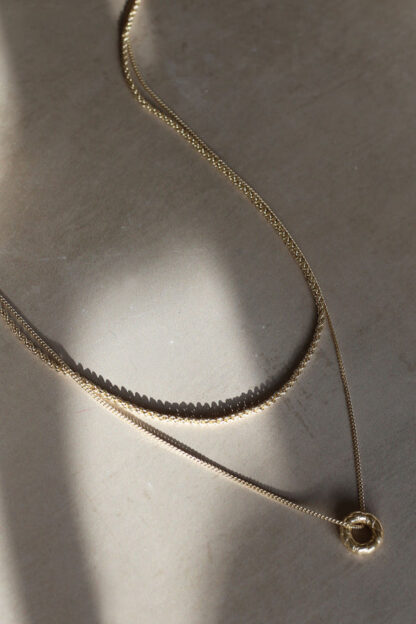 Tutti & Co Reef Necklace Gold (NE693G) - Image 4