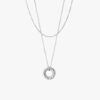Tutti & Co Reef Necklace Silver (NE693S) - Image 2