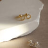 Tutti & Co Sail Earrings Gold (EA616G) - Image 3