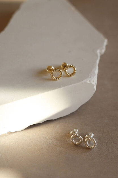Tutti & Co Sail Earrings Gold (EA616G) - Image 3