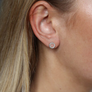 Tutti & Co Sail Earrings Silver (EA616S)