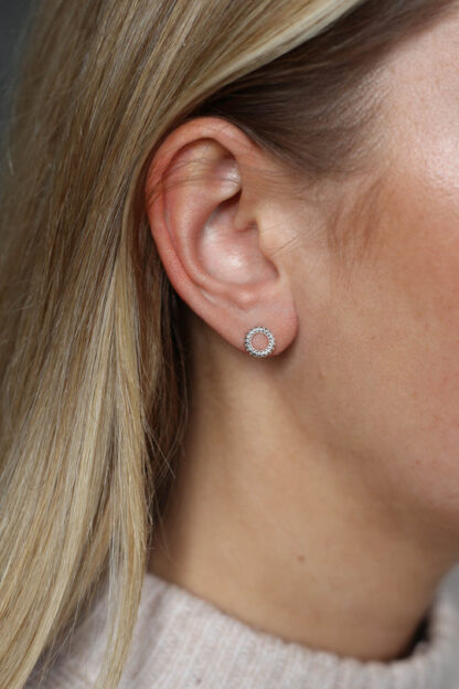 Tutti & Co Sail Earrings Silver (EA616S)