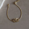 Tutti & Co Unity Bracelet Gold (BR640G) - Image 3