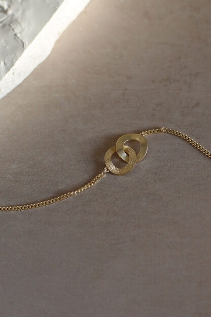 Tutti & Co Unity Bracelet Gold (BR640G)