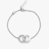 Tutti & Co Unity Bracelet Silver (BR640S) - Image 2