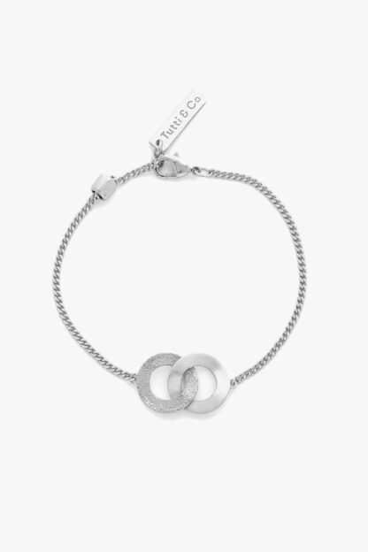 Tutti & Co Unity Bracelet Silver (BR640S) - Image 2