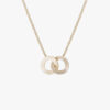 Tutti & Co Unity Necklace Gold (NE694G) - Image 2