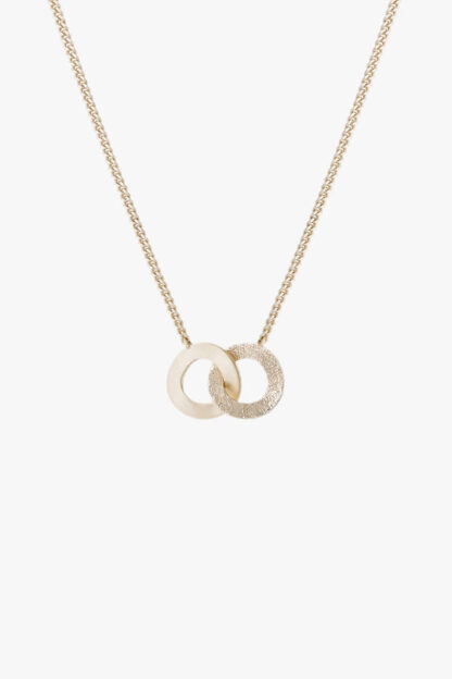 Tutti & Co Unity Necklace Gold (NE694G) - Image 2