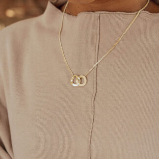 Tutti & Co Unity Necklace Gold (NE694G)