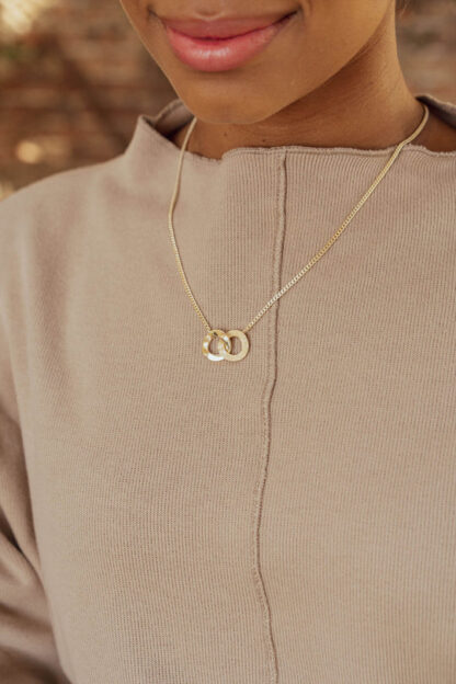 Tutti & Co Unity Necklace Gold (NE694G)