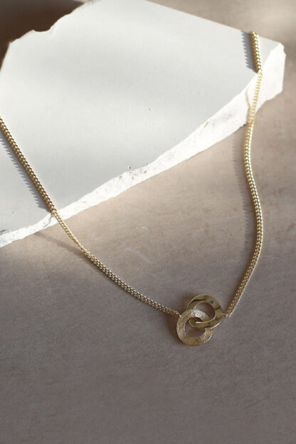 Tutti & Co Unity Necklace Gold (NE694G) - Image 4