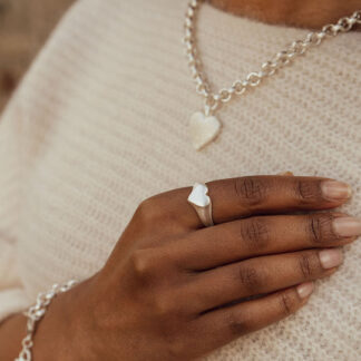 Tutti & Co Embrace Ring Silver (RN333S)