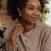 Tutti & Co Reflect Earrings Gold (EA610G) - Image 4