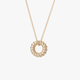 Tutti & Co Sail Necklace Gold (NE706G)