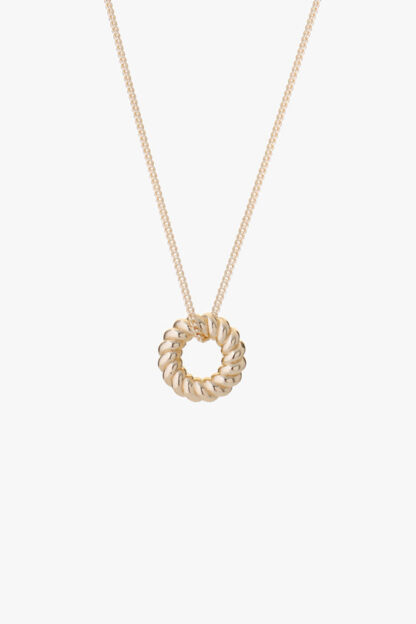 Tutti & Co Sail Necklace Gold (NE706G)