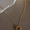 Tutti & Co Sail Necklace Gold (NE706G) - Image 4