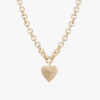 Tutti & Co Solace Necklace Gold (NE696G) - Image 2