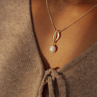 Tutti & Co Tranquil Necklace Gold (NE707G)