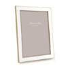 Addison Ross White Enamel and Gold Frame 6" x 4"