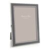 Addison Ross Taupe Enamel and Silver Frame 6" x 4"