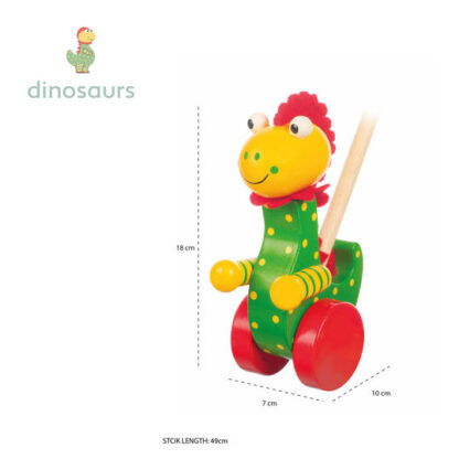 Orange Tree Dinosaur Boxed Push Along - Image 4