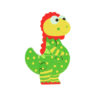 Orange Tree Dinosaur Mini Puzzle