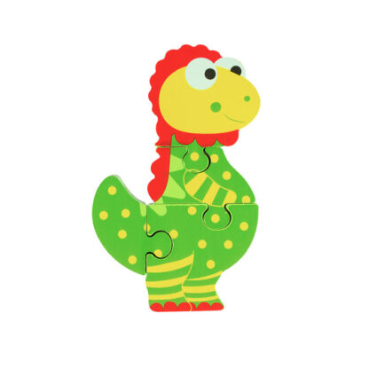 Orange Tree Dinosaur Mini Puzzle