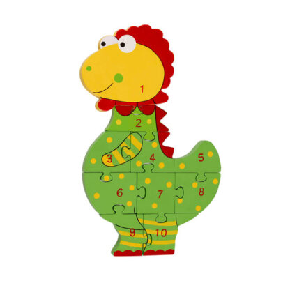 Orange Tree Dinosaur Number Puzzle