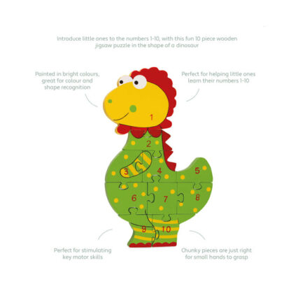 Orange Tree Dinosaur Number Puzzle - Image 2