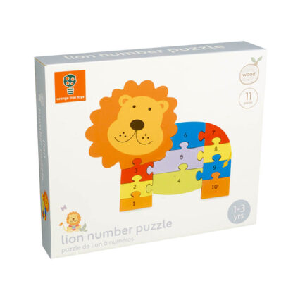 Orange Tree Lion Number Puzzle - Image 3