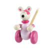 Orange Tree Pink Mouse Boxed Push Along - Image 2