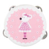 Orange Tree Pink Mouse Tambourine