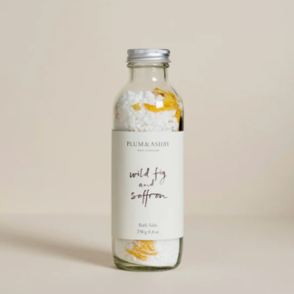 Plum and Ashby Wild Fig and Saffron Bath Salts