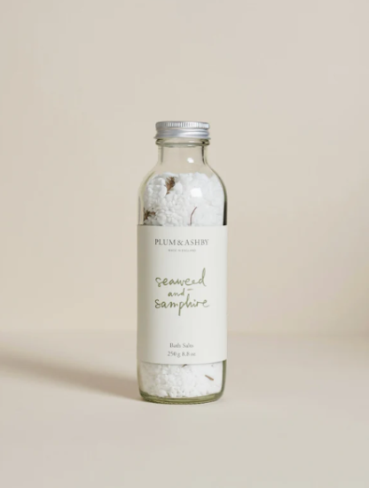 Plum and Ashby Seaweed and Samphire Bath Salts