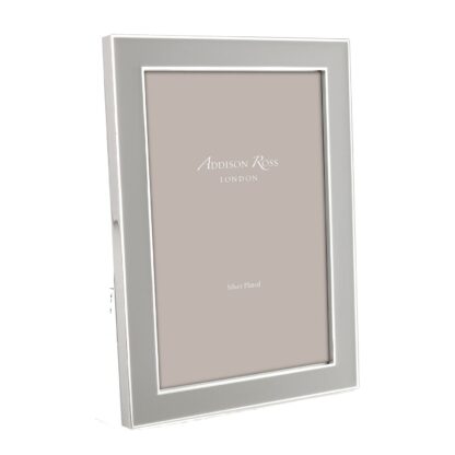 Addison Ross Chiffon Enamel and Silver  Frame 7" x 5"