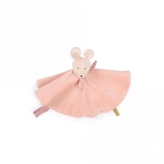 Moulin Roty De Danse Pink Mouse Comforter