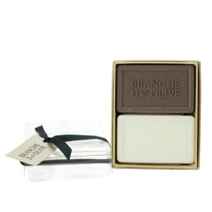 Branche D'Olive Boxed Hand Soap Grey Olive and Muguet - Image 2