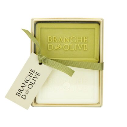 Branche D'Olive Boxed Hand Soap Garrigue and Muguet