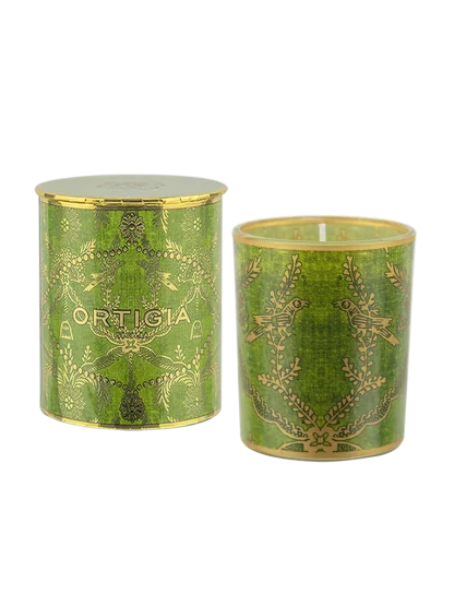 Ortigia Lime di Sicilia Decorated Candle Small