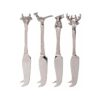 Selbrae House 4 Mini Cheese Knives COUNTRY ANIMALS - Image 2