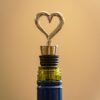 Selbrae House Bottle Stop LOVE HEARTS - Image 3