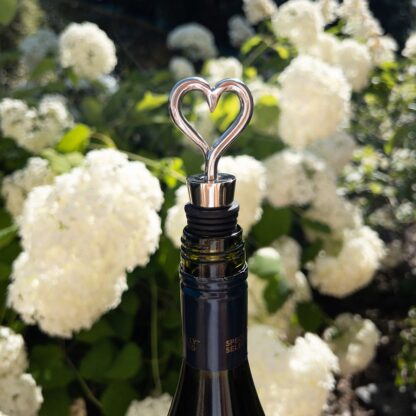 Selbrae House Bottle Stop LOVE HEARTS - Image 2