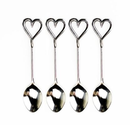 Selbrae House 4 Spoons LOVE HEARTS - Image 2