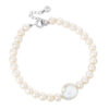 Claudia Bradby Coco Coin Bracelet Silver - Image 2