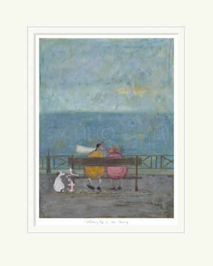 Sam Toft Limited Edition Print - Catching Up on the Gossip