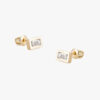 Tutti & Co Flare Earrings Gold (EA606G) - Image 3