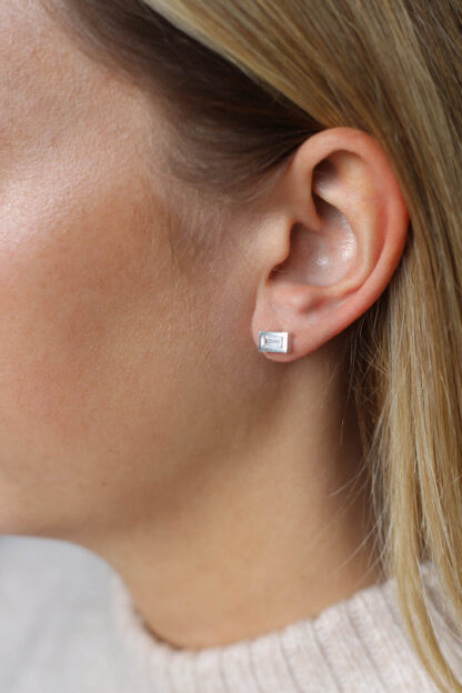 Tutti & Co Flare Earrings Silver (EA606S) - Image 2